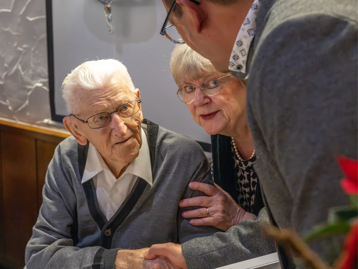 100. Geburtstag von Herrmann Michely in Rohrbach (Saar)