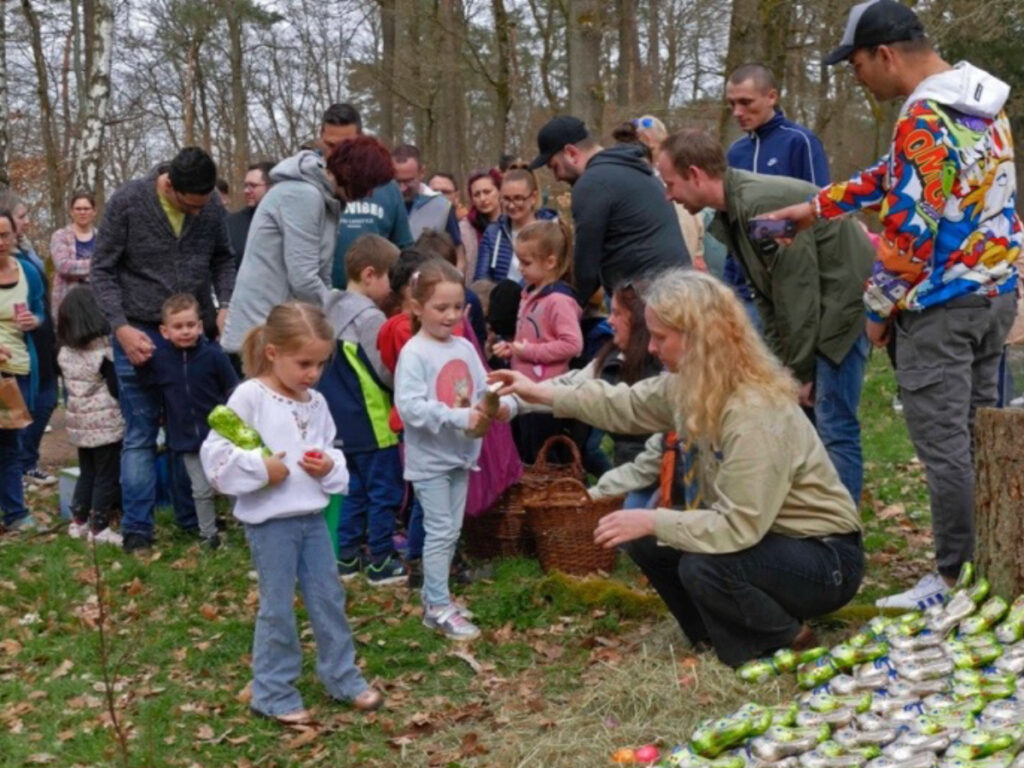 Ostereiersuchen 2025 auf dem Kahlenberg in Rohrbach (Saar)