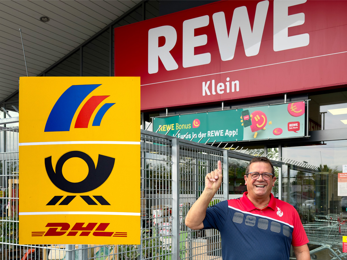 Umzug der Post-Agentur in Rohrbach (Saar) in den Rewe-Markt
