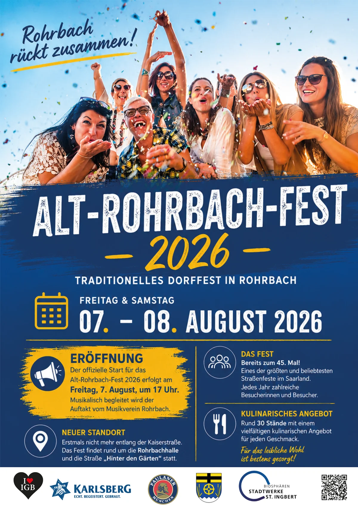 Plakat Alt-Rohrbach-Fest 2026