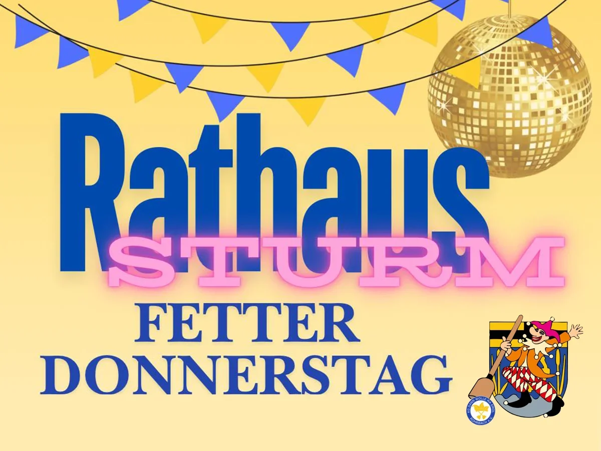Rathaussturm in Rohrbach (Saar)